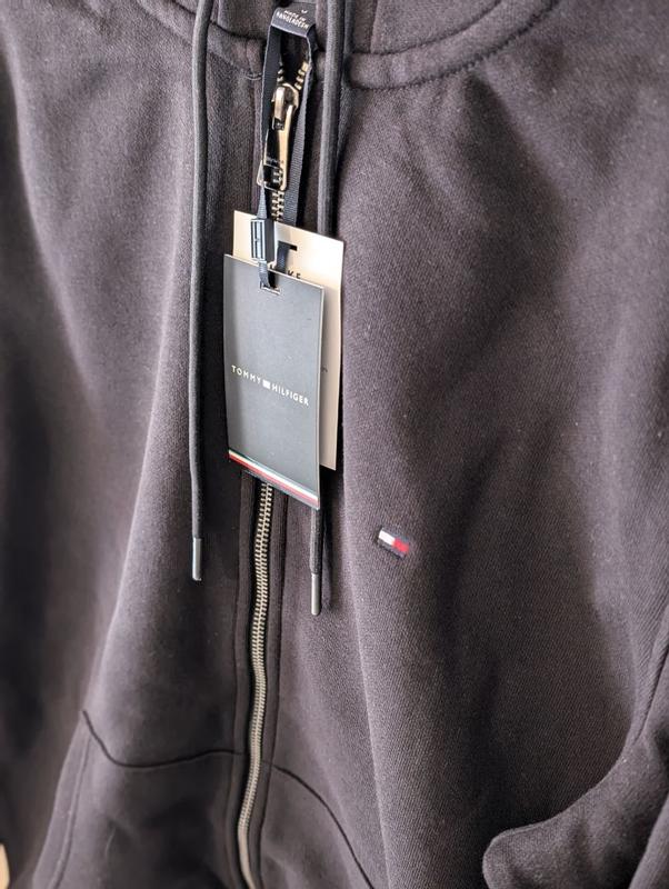 Tommy Hilfiger Men s Plains Drawstring Zip Up Hoodie Macy s