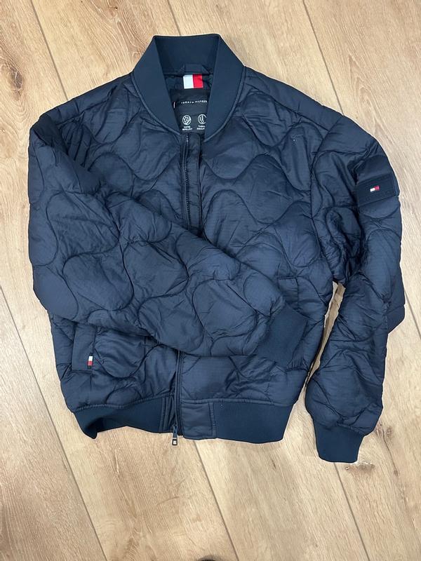 Tommy Hilfiger Men's Quilted Water-Repellent Bomber Jacket - Macy's