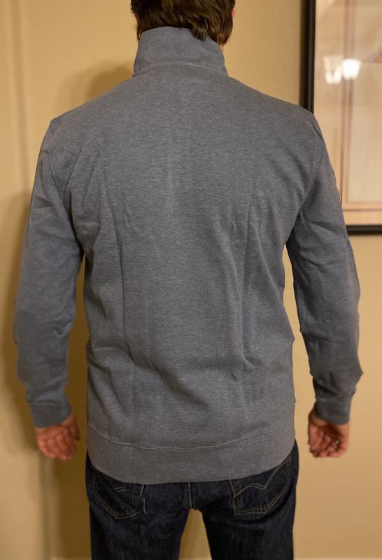 Back of sweater