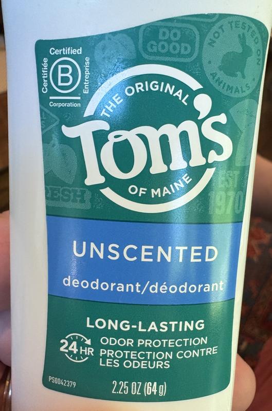 Unscented Aluminum Free Deodorant – Tom's of Maine