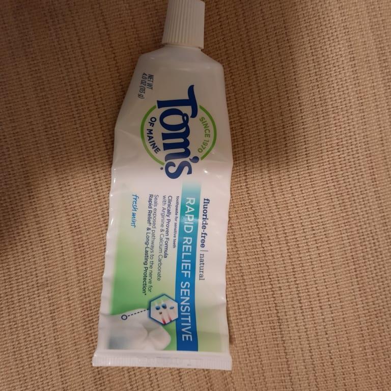 Customer Reviews Tom's® Rapid Relief Sensitive 4 oz. FluorideFree