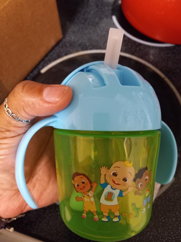  The First Years Cocomelon Kids Insulated Sippy Cups -  Dishwasher Safe Spill Proof Toddler Cups - Ages 12 Months and Up - 9 Ounces  - 2 Count : Baby