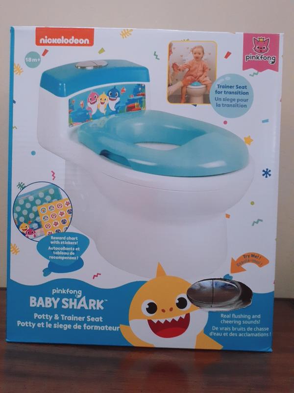 Details about   Pinkfong Baby shark Children's toilet cover 