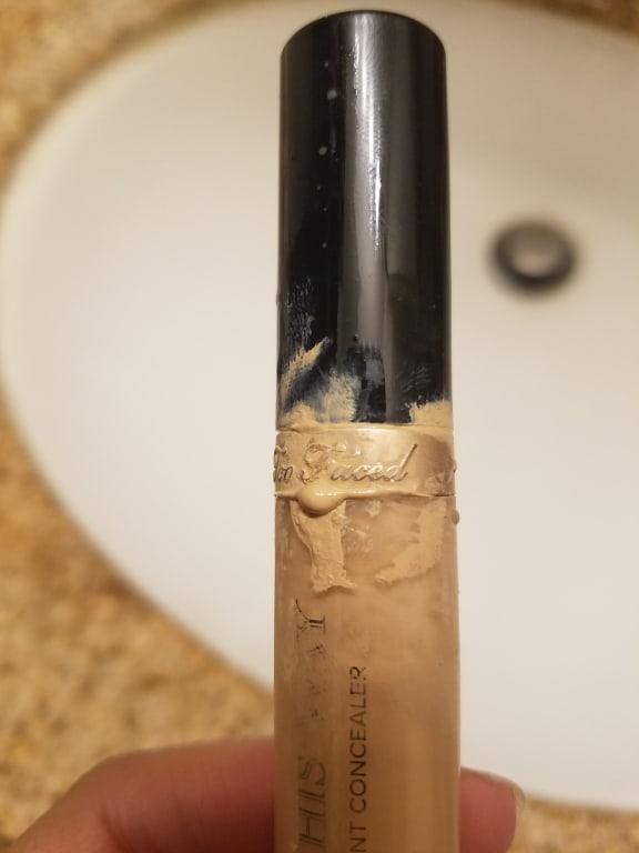 It started leaking from top and bottom ring