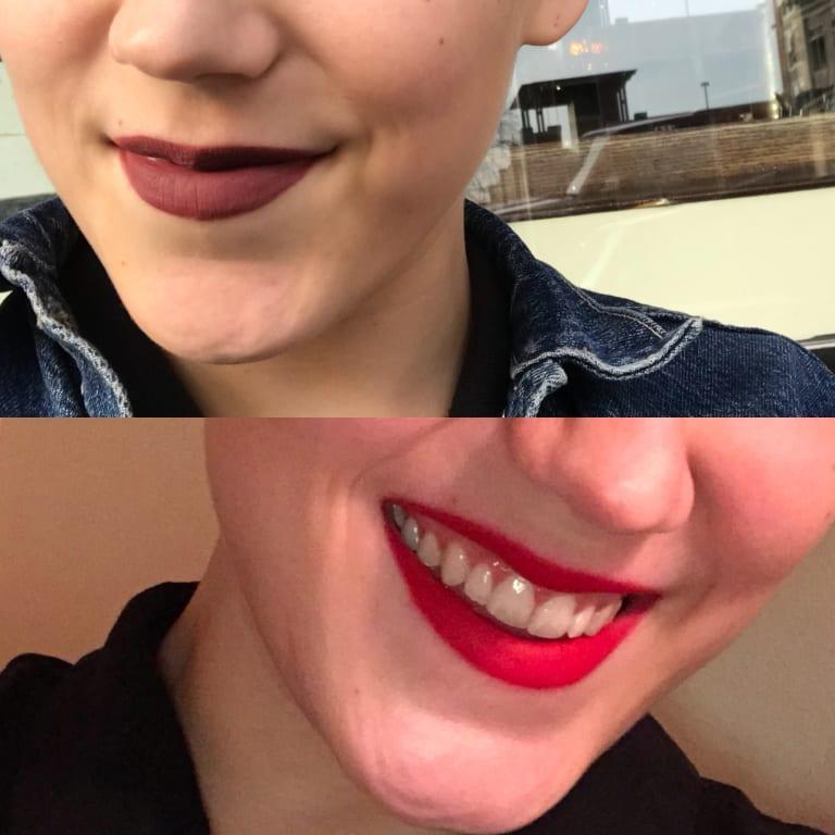 Suck It (top), Lady Balls (bottom)