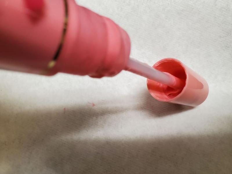 Spillage in cap