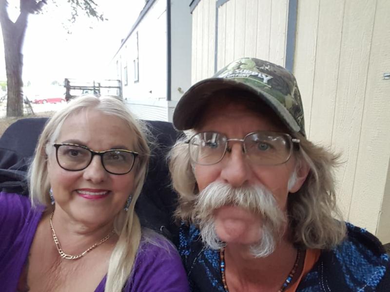 me and my man...12 years younger than me !