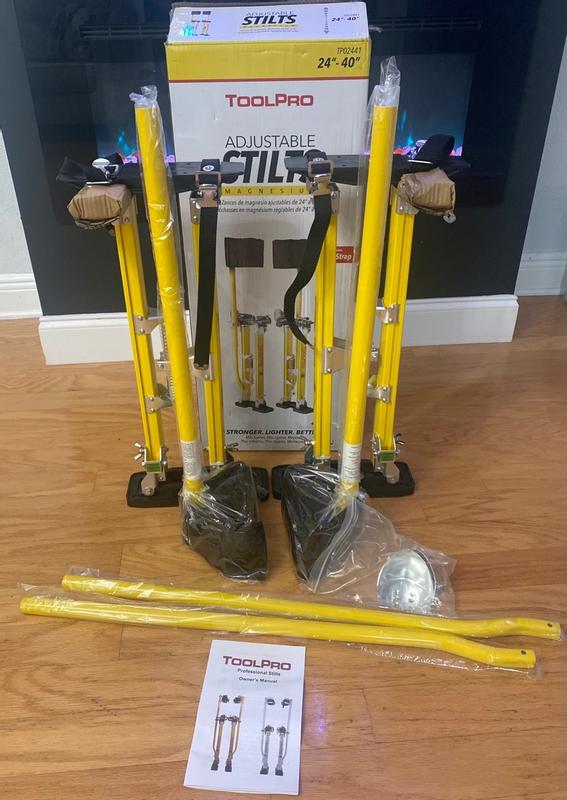 Replacement Straps Kit For Adjustable Drywall Stilts