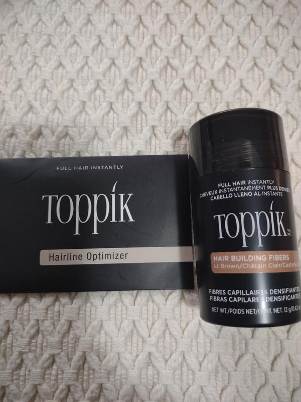 Toppik .42 oz. Hair Building Fibers in Light Brown Customer Reviews | Bed  Bath & Beyond
