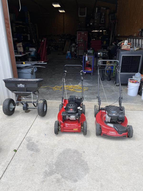 21 in Heavy Duty Self Propelled Mower Honda Zone Start Toro