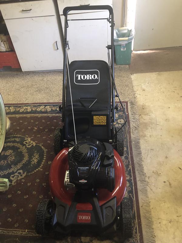 Used toro self propelled 2024 lawn mower