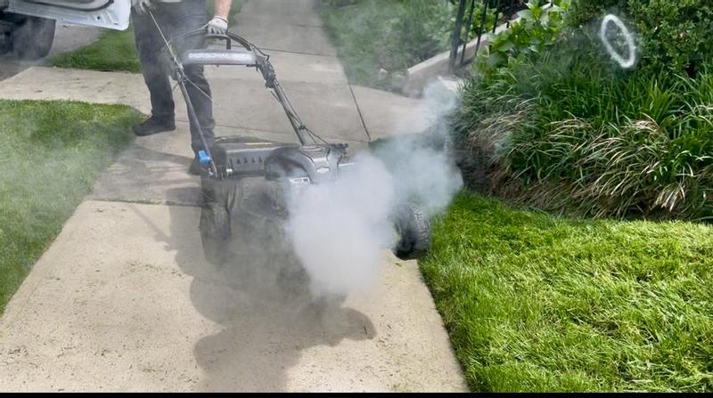 The worst mower in the world