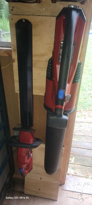 Hedge trimmer and blower