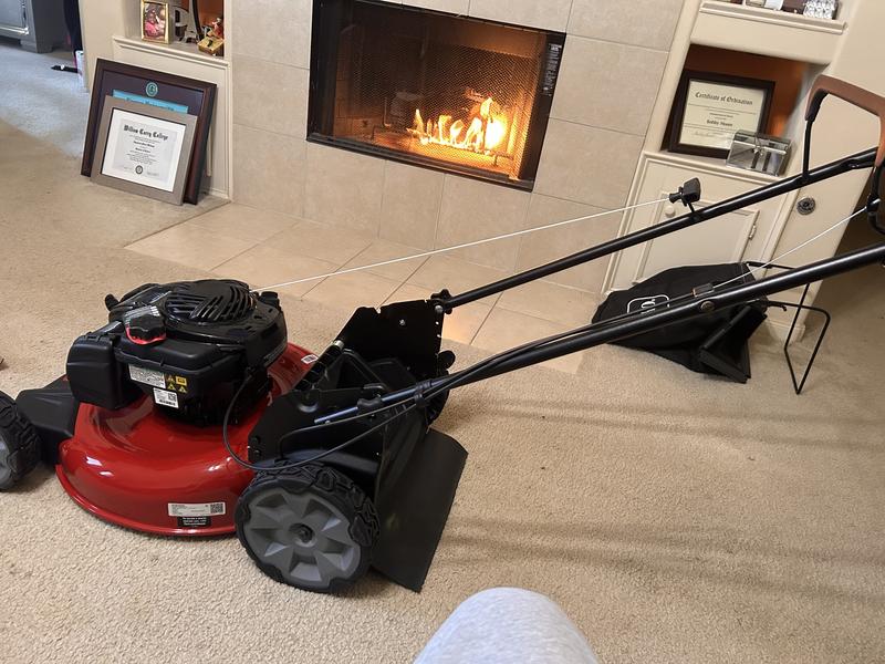 Lowes mowers online gas