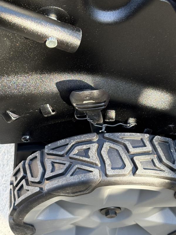 Handle Wired In Place