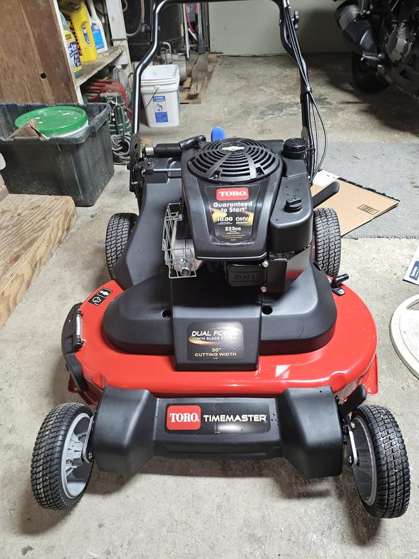 Toro timemaster discount 30 transmission problems