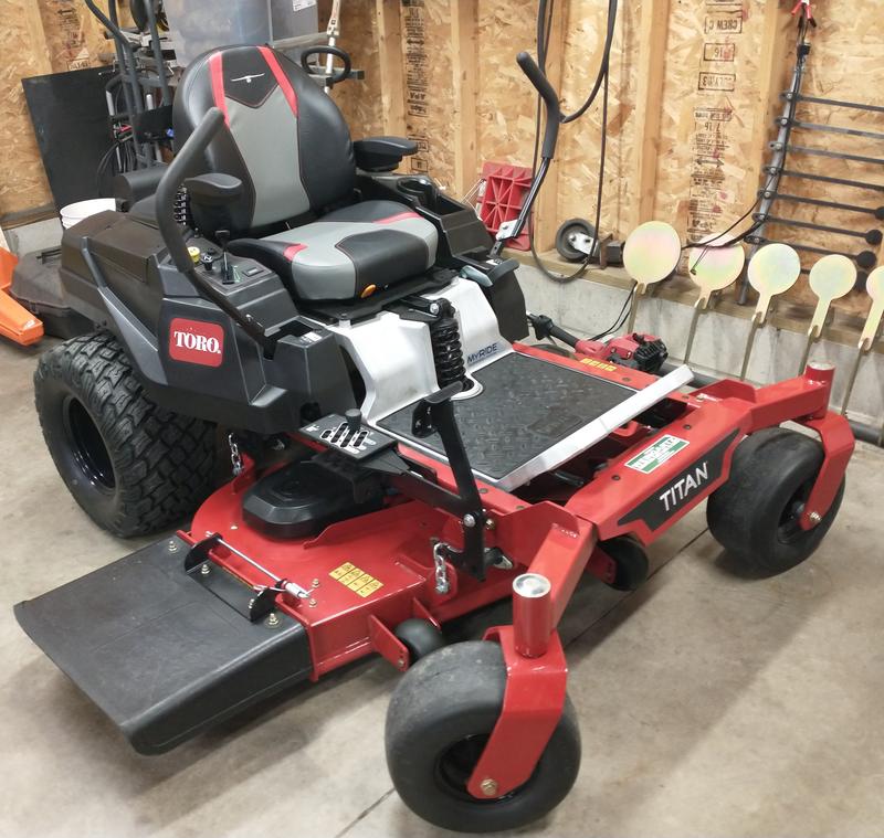 Toro titan hd online bagger