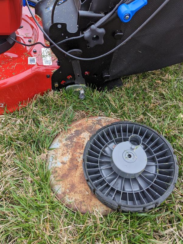 Never fastened at factory