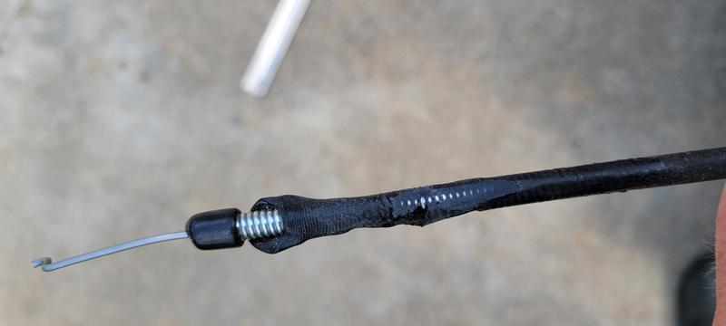 Toro Titan Choke cable