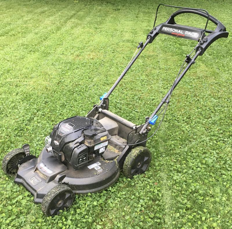 Mower holding up well after heavy usage this season and last