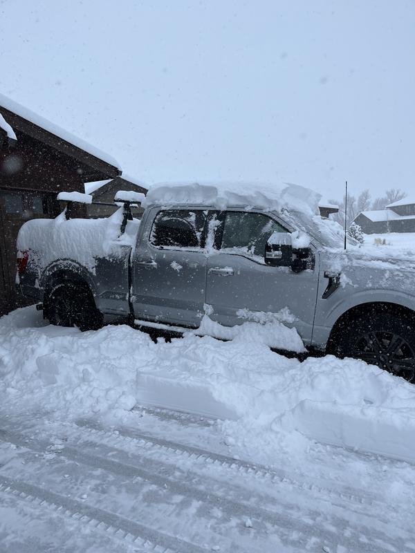 Our driveway is not very steep