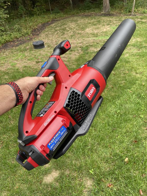 Cleared out the yard and still have plenty of battery