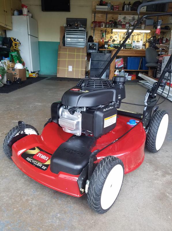 22 Variable Speed High Wheel Honda Lawn Mower Toro