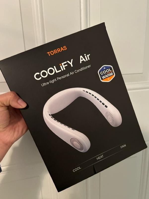 暑さ対策・冷却グッズ TORRAS COOLIFY3 wearable air conditioner NEW