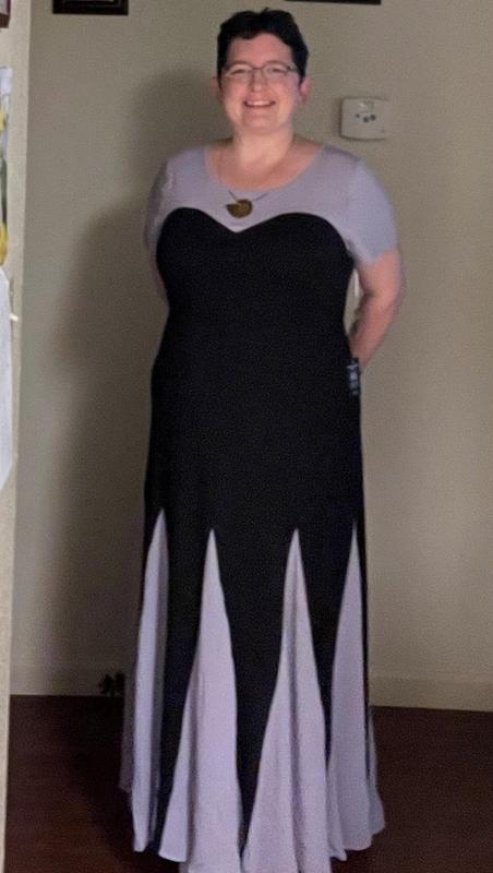 Torrid dress and heels from Marshall's for our honeymoon cruise