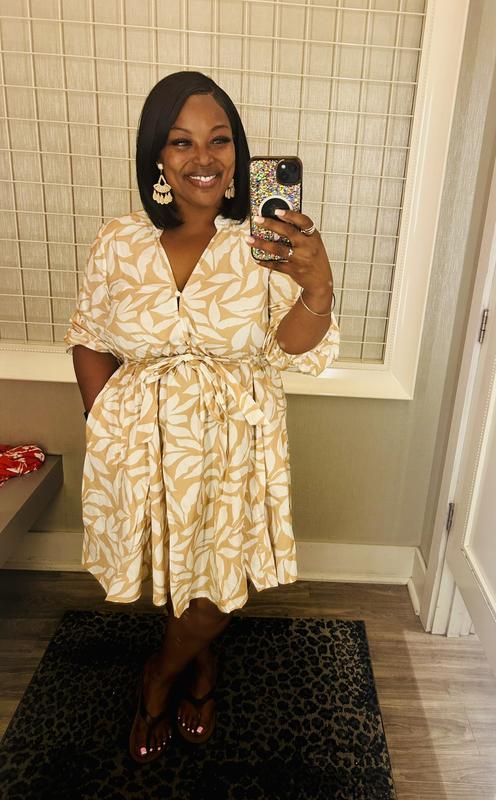 Plus Size - Peasant Skater Mini Dress - Torrid