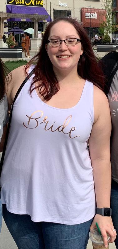 Plus size bride store tank top