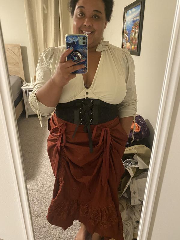 Plus size steampunk tops sale