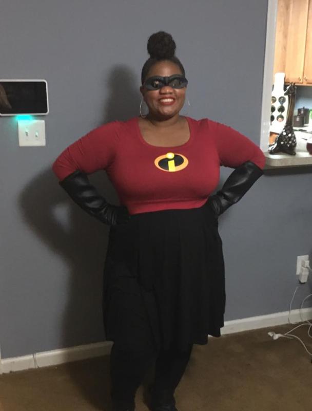 incredibles skater dress Plus Size - Disney Pixar The Incredibles Skater Dress - Red & Black