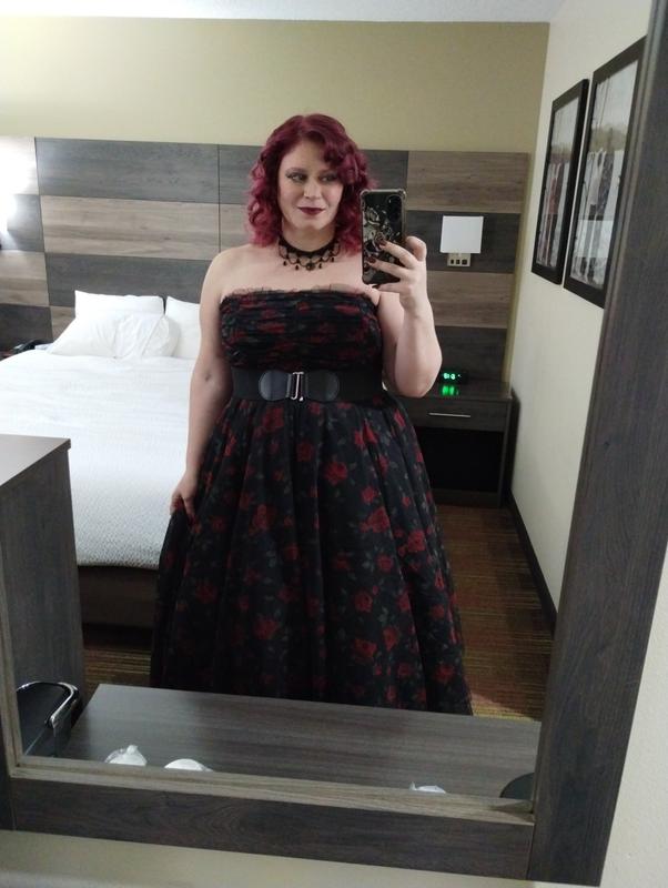 Plus Size - Betsey Johnson Maxi Strapless Ruffle Tea Dress - Torrid