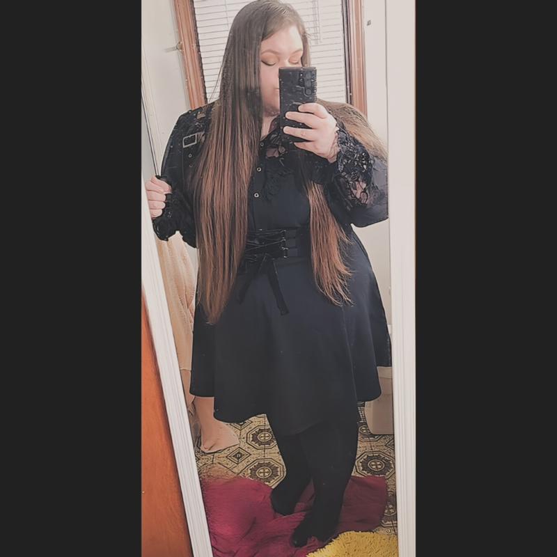 princess polly baby blue dress ASOS DESIGN curve pinstripe pinafore midi dress