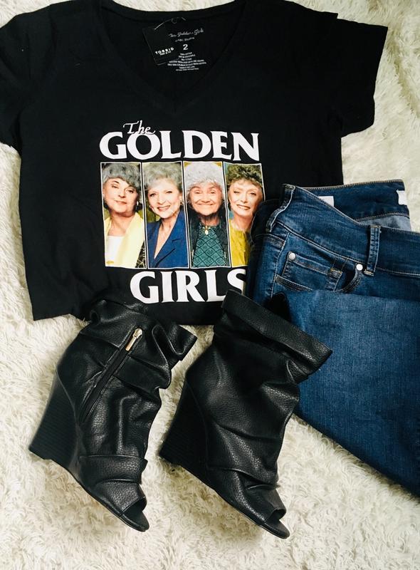 torrid golden girl shirt