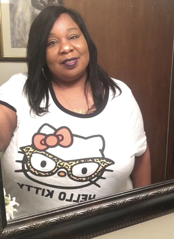 Plus Size - Hello Kitty Classic Fit Crew Neck Ringer Tee - Torrid