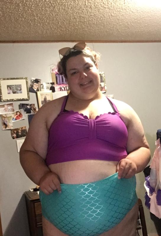 Plus Size - Her Universe Disney The Little Mermaid Ariel Purple Wireless  Bikini Top - Torrid