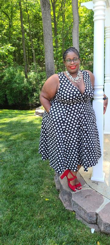 Betsey johnson polka dot dress best sale