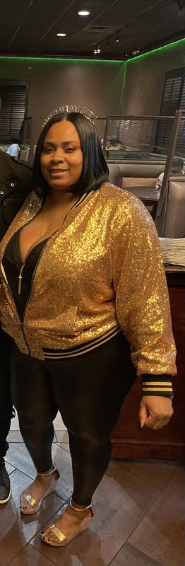 Torrid sequin 2024 bomber jacket