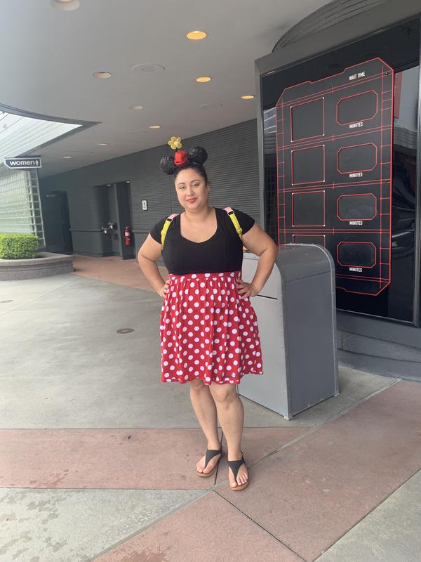 Minnie mouse plus size on sale skirt