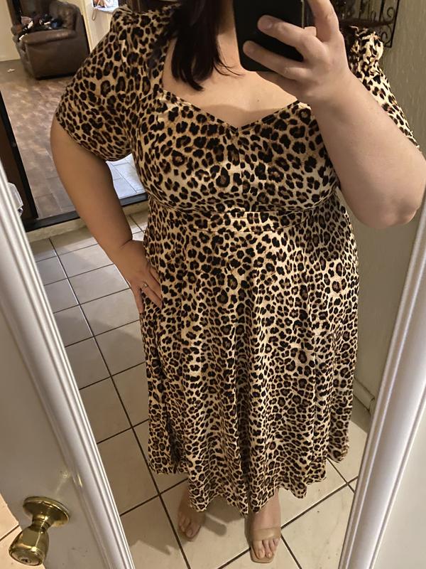 torrid green leopard dress Elevate Your Style with Our Leopard Print Dress XL