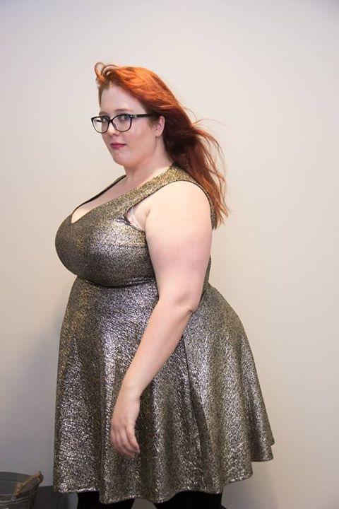 Plus Size - Metallic Foil Skater Dress - Torrid