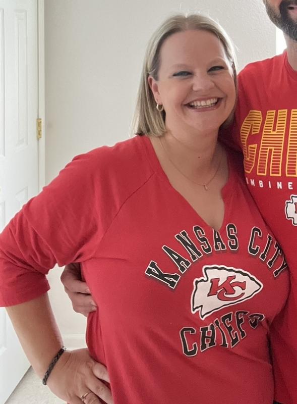 Plus Size - NFL Kansas City Chiefs Football Tee - Vintage Red - Torrid