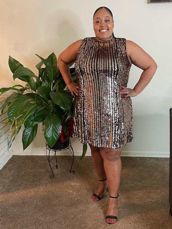 Torrid sparkly dress sale