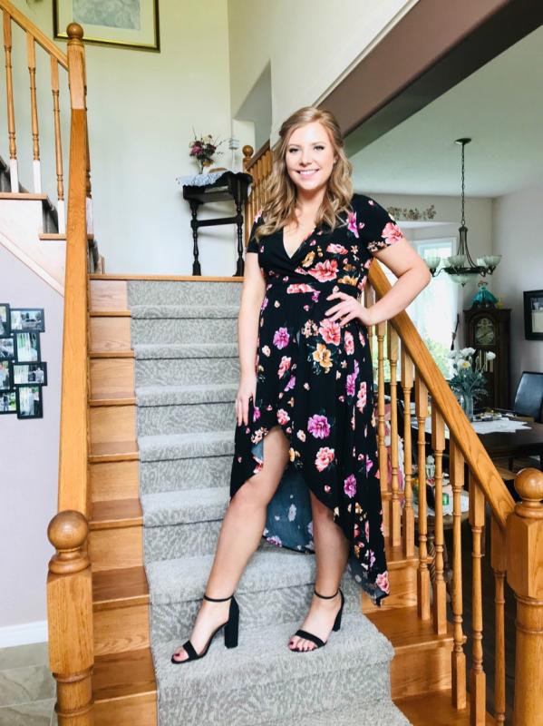 Plus Size - Black Floral Challis Walk Through Romper - Torrid