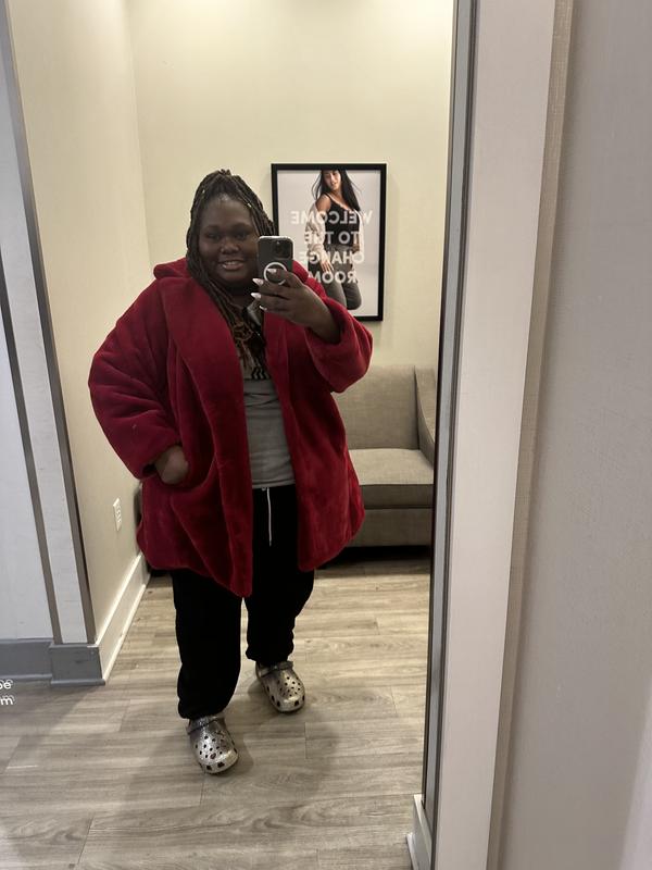Plus Size Wool Fit And Flare Coat Torrid