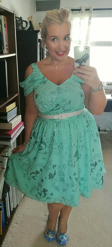 Plus Size Mermaid Torrid Little Mermaid Dress Plus Size Disney Princess  Ariel Print Swing Dress Torrid