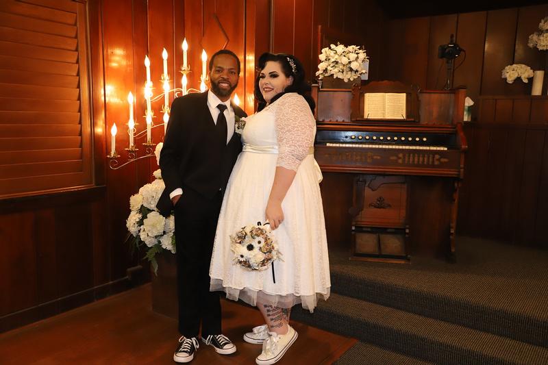Plus Size - Ivory Lace Tea-Length Wedding Dress - Torrid