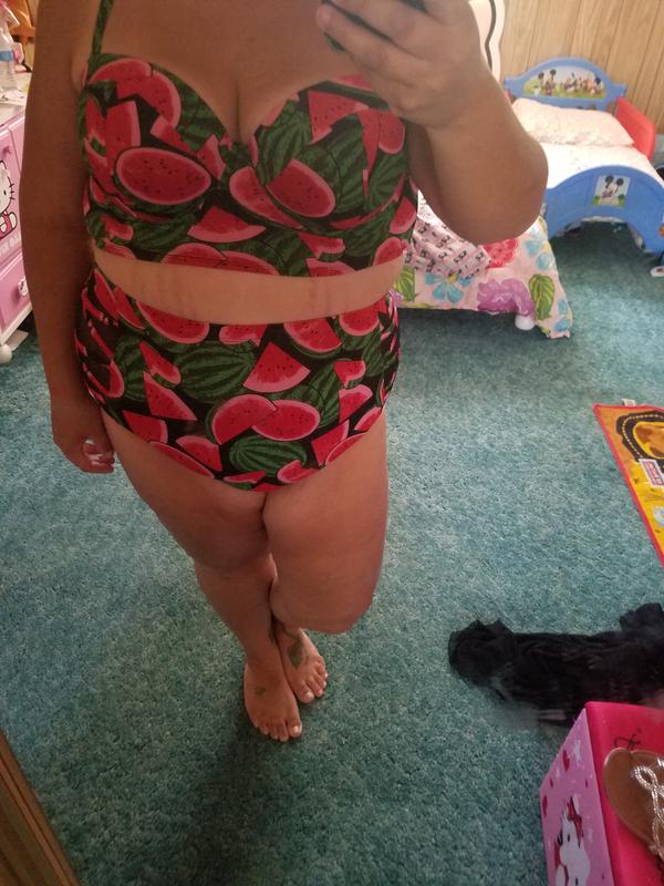 torrid watermelon bathing suit